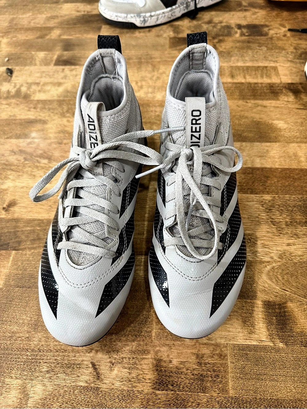 adidas Adizero Impact.2 Grey Two Core Black (GS) Boys US Y5 Gray & Black